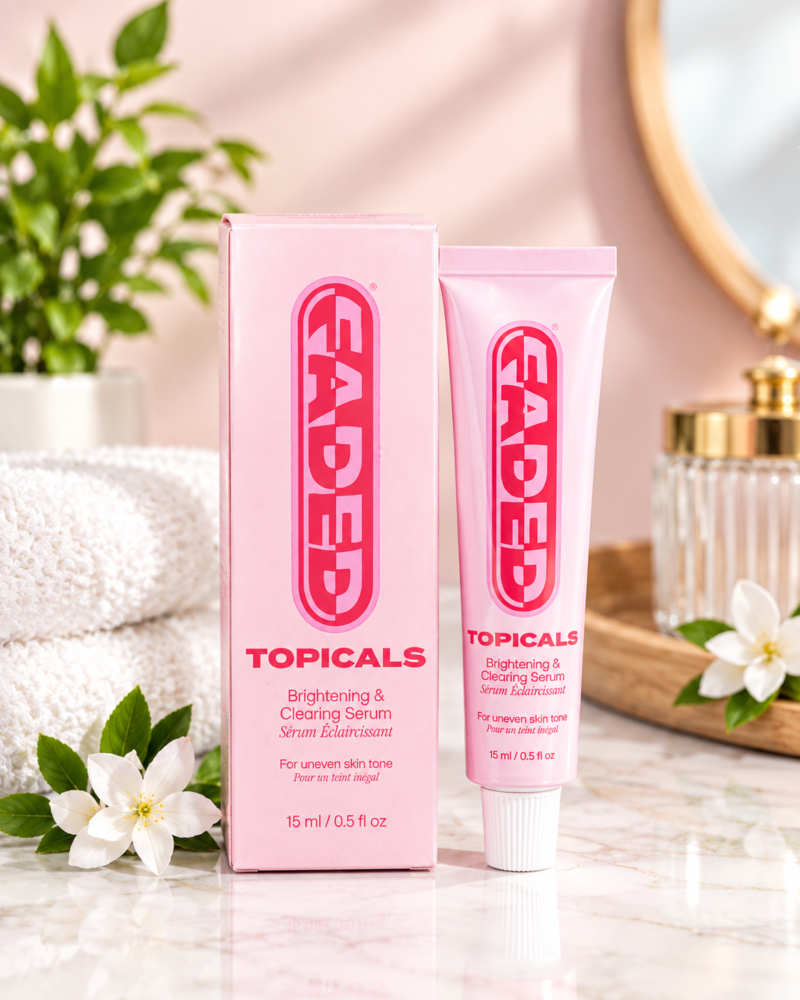 Faded Topicals Brightening & Clearing Serum 15ml