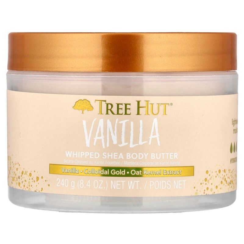 Tree Hut Vanilla Whipped Shea Body Butter 240g