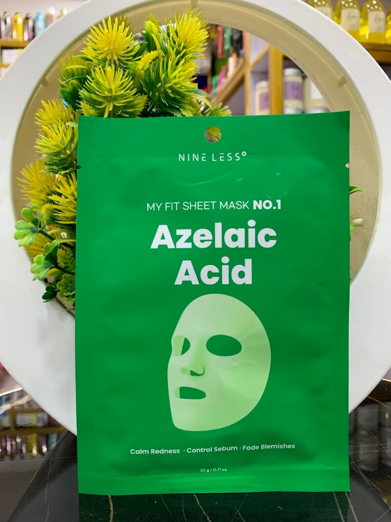 Nine Less Azelaic Acid My Fit Sheet Mask No.1 20g