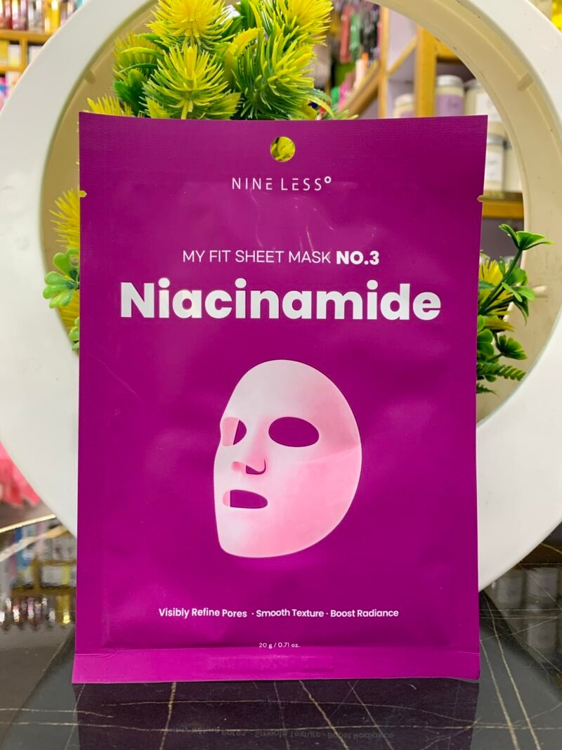 Nine Less Niacinamide My Fit Sheet Mask No.3 20g