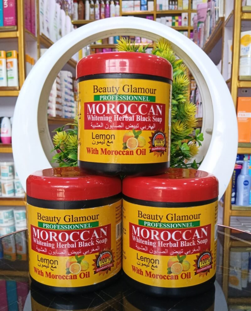 Beauty Glamour Moroccan Whitening Herbal Black 500g