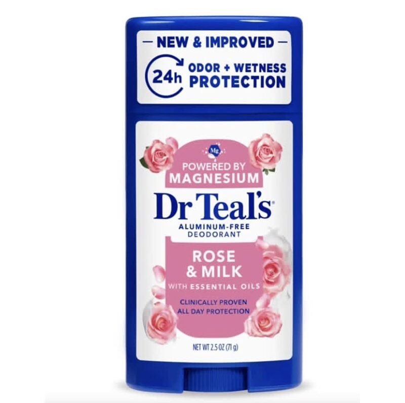 Dr Teal’s Rose & Milk Aluminum Free Deodorant