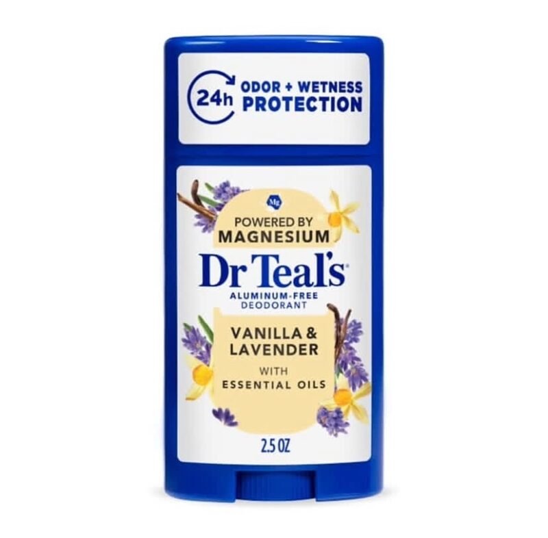 Dr Teal’s Vanilla & Lavender Aluminum Free Deodorant